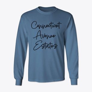 Connecticut Avenue Estates Maryland Freestyle Classic Long Sleeve T-Shirt