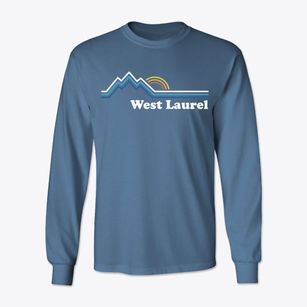 West Laurel Maryland Mountain View Classic Long Sleeve T-Shirt