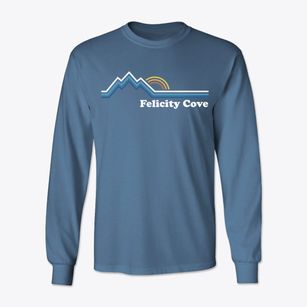 Felicity Cove Maryland Mountain View Classic Long Sleeve T-Shirt