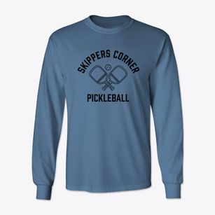 Skippers Corner North Carolina Pickleball Classic Long Sleeve T-Shirt