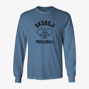 Okoboji Iowa Pickleball Classic Long Sleeve T-Shirt