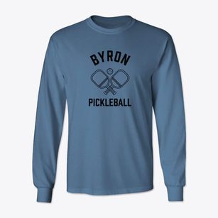 Byron Michigan Pickleball Classic Long Sleeve T-Shirt
