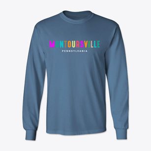 Montoursville Pennsylvania Color Pop Classic Long Sleeve T-Shirt