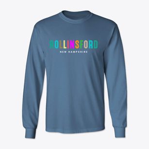 Rollinsford New Hampshire Color Pop Classic Long Sleeve T-Shirt
