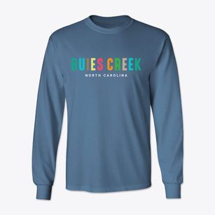 Buies Creek North Carolina Color Pop Classic Long Sleeve T-Shirt
