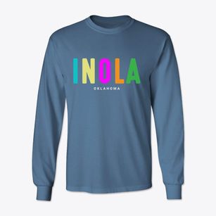 Inola Oklahoma Color Pop Classic Long Sleeve T-Shirt