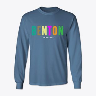 Benton Tennessee Color Pop Classic Long Sleeve T-Shirt
