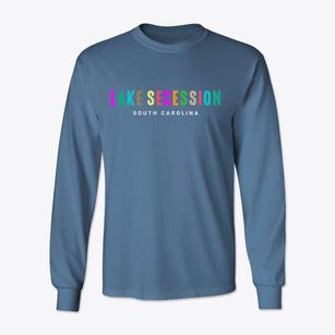 Lake Secession South Carolina Color Pop Classic Long Sleeve T-Shirt