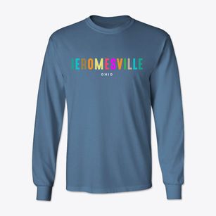 Jeromesville Ohio Color Pop Classic Long Sleeve T-Shirt