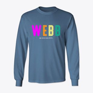 Webb Mississippi Color Pop Classic Long Sleeve T-Shirt