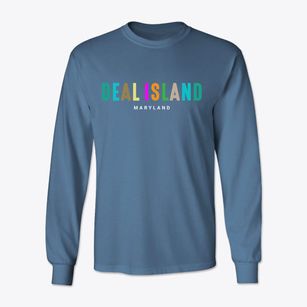 Deal Island Maryland Color Pop Classic Long Sleeve T-Shirt