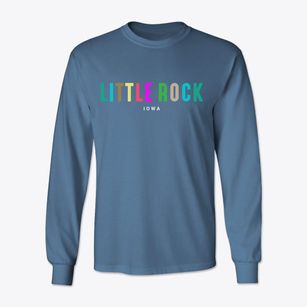 Little Rock Iowa Color Pop Classic Long Sleeve T-Shirt