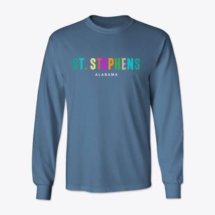 St. Stephens Alabama Color Pop Classic Long Sleeve T-Shirt
