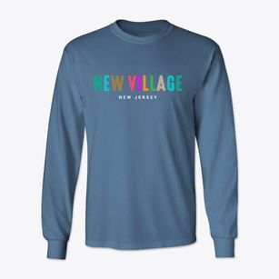 New Village New Jersey Color Pop Classic Long Sleeve T-Shirt