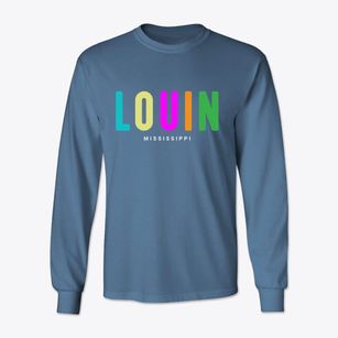 Louin Mississippi Color Pop Classic Long Sleeve T-Shirt