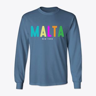 Malta New York Color Pop Classic Long Sleeve T-Shirt