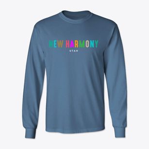 New Harmony Utah Color Pop Classic Long Sleeve T-Shirt