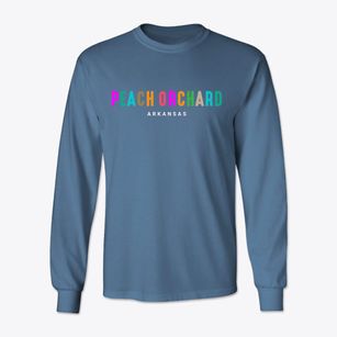 Peach Orchard Arkansas Color Pop Classic Long Sleeve T-Shirt