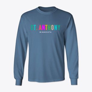 St. Anthony Minnesota Color Pop Classic Long Sleeve T-Shirt