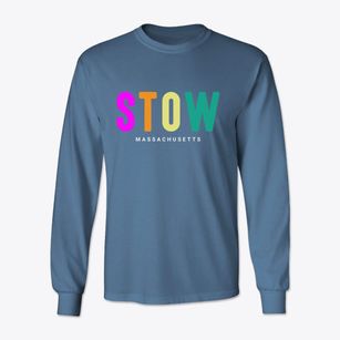 Stow Massachusetts Color Pop Classic Long Sleeve T-Shirt