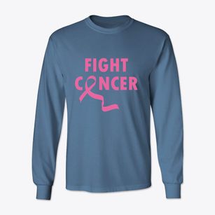   Fight Cancer Ribbon Classic Long Sleeve T-Shirt