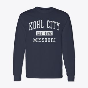 Kohl City Missouri Classic Established Classic Long Sleeve T-Shirt