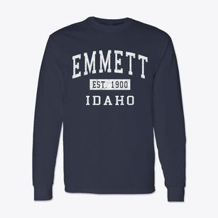 Emmett Idaho Classic Established Classic Long Sleeve T-Shirt
