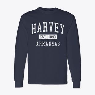Harvey Arkansas Classic Established Classic Long Sleeve T-Shirt