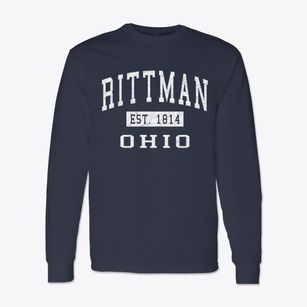 Rittman Ohio Classic Established Classic Long Sleeve T-Shirt