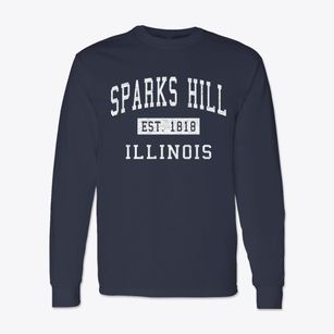 Sparks Hill Illinois Classic Established Classic Long Sleeve T-Shirt