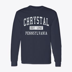 Chrystal Pennsylvania Classic Established Classic Long Sleeve T-Shirt