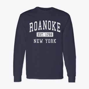 Roanoke New York Classic Established Classic Long Sleeve T-Shirt