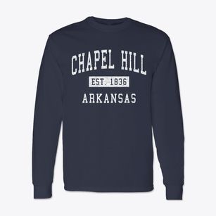 Chapel Hill Arkansas Classic Established Classic Long Sleeve T-Shirt