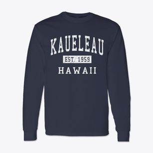 Kaueleau Hawaii Classic Established Classic Long Sleeve T-Shirt