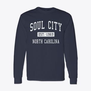 Soul City North Carolina Classic Established Classic Long Sleeve T-Shirt