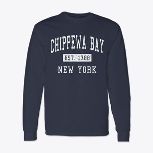 Chippewa Bay New York Classic Established Classic Long Sleeve T-Shirt