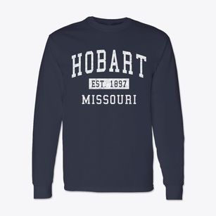 Hobart Missouri Classic Established Classic Long Sleeve T-Shirt