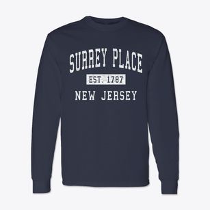 Surrey Place New Jersey Classic Established Classic Long Sleeve T-Shirt