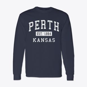 Perth Kansas Classic Established Classic Long Sleeve T-Shirt