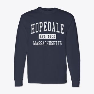 Hopedale Massachusetts Classic Established Classic Long Sleeve T-Shirt