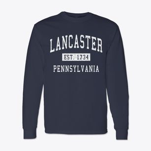 Lancaster Pennsylvania Classic Established Classic Long Sleeve T-Shirt