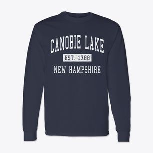 Canobie Lake New Hampshire Classic Established Classic Long Sleeve T-Shirt