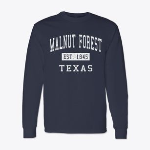 Walnut Forest Texas Classic Established Classic Long Sleeve T-Shirt