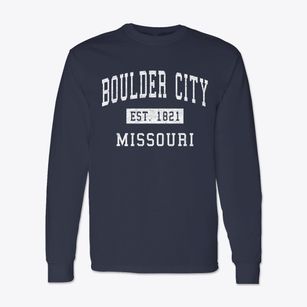 Boulder City Missouri Classic Established Classic Long Sleeve T-Shirt