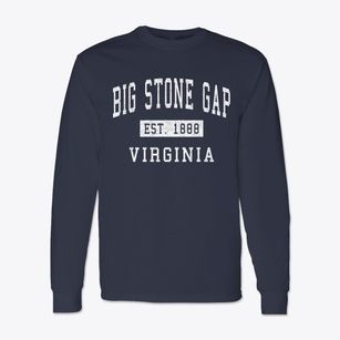 Big Stone Gap Virginia Classic Established Classic Long Sleeve T-Shirt
