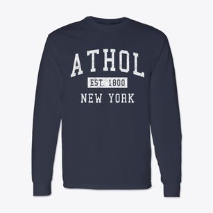 Athol New York Classic Established Classic Long Sleeve T-Shirt