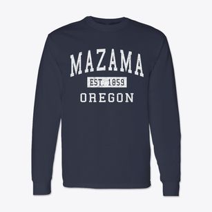 Mazama Oregon Classic Established Classic Long Sleeve T-Shirt