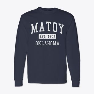 Matoy Oklahoma Classic Established Classic Long Sleeve T-Shirt