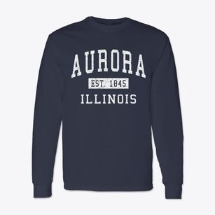 Aurora Illinois Classic Established Classic Long Sleeve T-Shirt