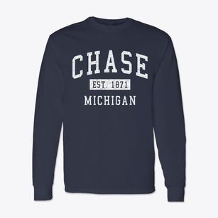 Chase Michigan Classic Established Classic Long Sleeve T-Shirt